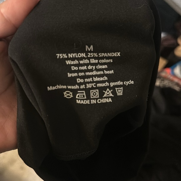 TOPYOGAS Women's Casual Bootleg Yoga Pants V Crossover High Waisted Flare MED - Picture 4 of 4